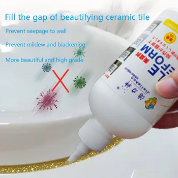 

180g Tile Gap Refill Agent Tile Gap Repair Bathroom Porcelain Filling Waterproof Mouldproof Cleaner Agents Paint