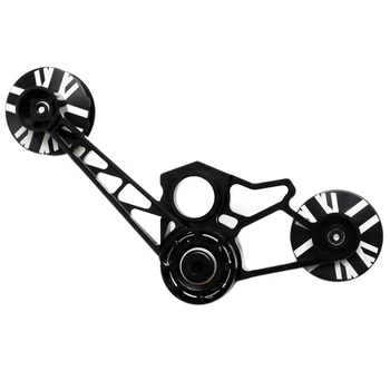 

HOT-Ultralight Bicycle Rear Derailleur Tensioner 2/6 Speeds Aluminium Alloy Chain Tensioner for Brompton