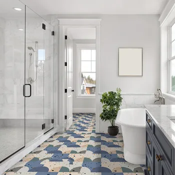 

Self-Adhesive Tile Floor Wall Sticker Paper DIY Home Kitchen Room Decor Vinyl UK