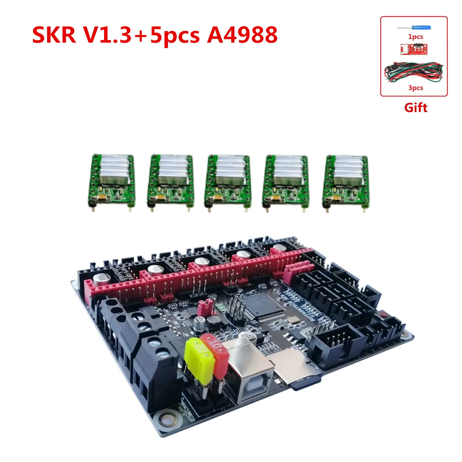 Оригинальный SKR V1.3 материнская карта Reprap панель управления creality cr 10 запасные