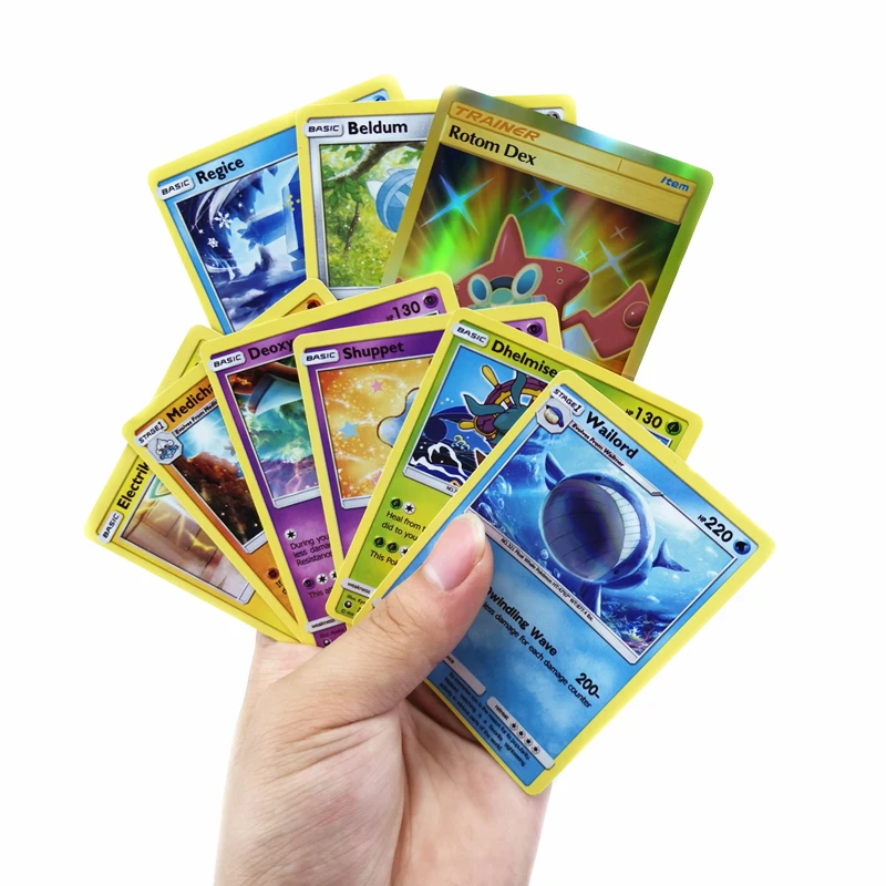 324Pcs/Box Pokemon Cards Sun & Moon Lost Thunder English Trading Card Game Evolutions Booster Collectible Kids Toys Gift
