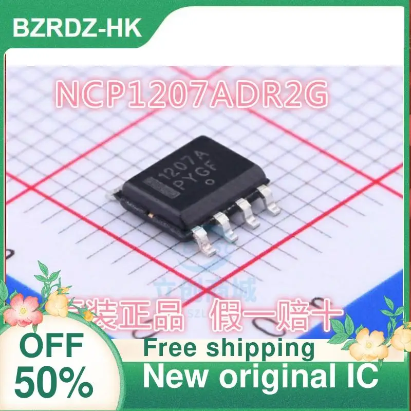 

10PCS NCP1207ADR2G 1207A SOP-8 New original IC LCD Power Management IC