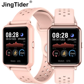 

JingTider P8 Sport Smart Watch Heart Rate Blood Oxygen Pressure Monitor Smart Bracelet Watch IP67 Waterproof 1.3" Color Screen