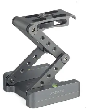 

ADAI 360 ° rotating folding gimbal Z-type aluminum alloy camera gimbal with quick mounting plate bracket for DSLR camera