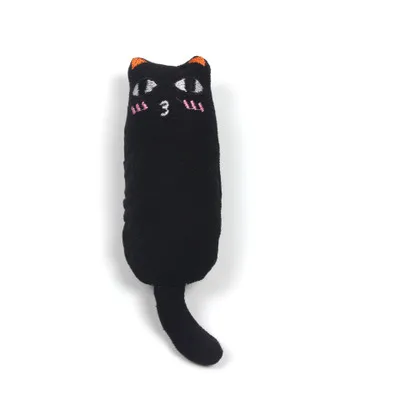 homemade cat toys Teeth Grinding Catnip Toys Funny Interactive Plush Cat Toy Pet Kitten Chewing Vocal Toy Claws Thumb Bite Cat mint For Cats hot pet toys best of sale Toys