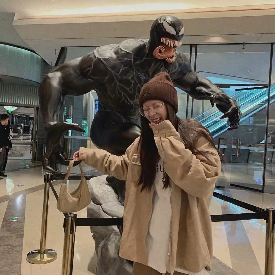 Song yeon Fei Стиль Знаменитостей корейский стиль Шикарный Большой размер свободный рукав летучая мышь Рабочая одежда Пальто Топы женские Ранняя осень