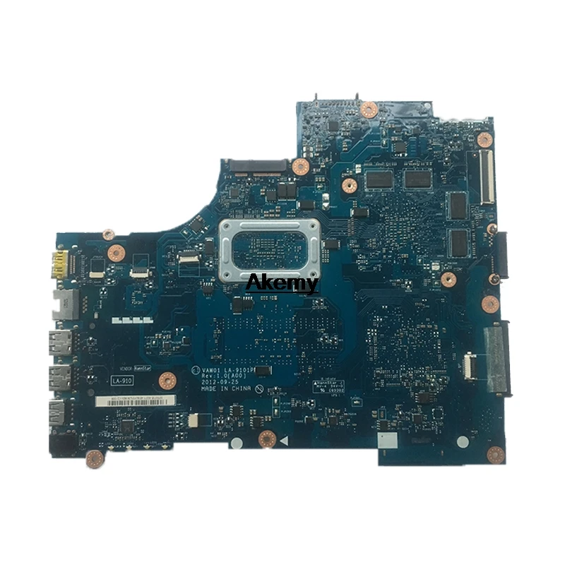 Материнская плата для ноутбука DELL Inspiron 15R 3521 5521 I3-3217U материнская плата CN-0K9PG1 0K9PG1 VAW01 LA-9101P SR0XF 216-0842000