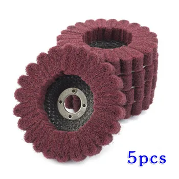 

5pcs Polishing Wheel Nylon Fiber Sanding Angle Grinder Replacement Part