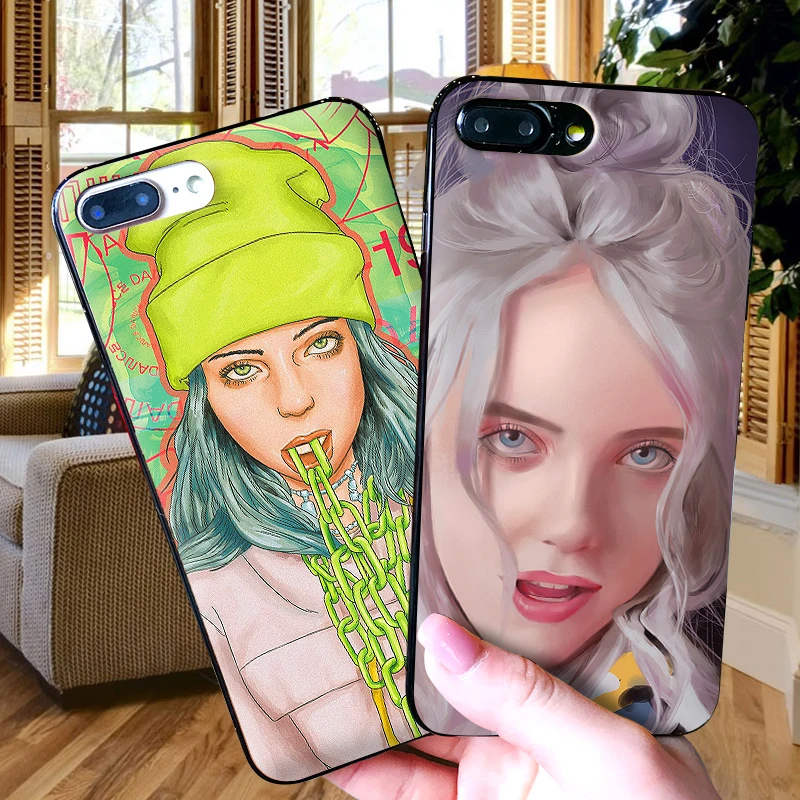 Billie Eilish для samsung A3 A4 A5 A6 M40 A10 A20 A30 A40 A50 A60 A70 A7 8 9 6Plus чехол телефона|Чехлы-накладки| |