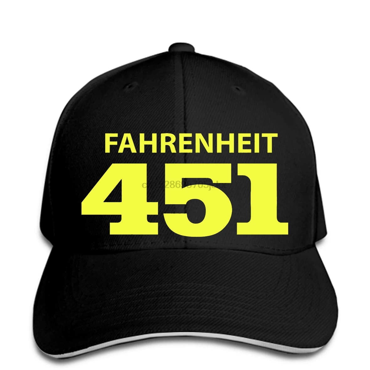 Бейсболка 451 по Фаренгейту. Бейсбольная кепка с козырьком от Ray bradberry classic book sci fi
