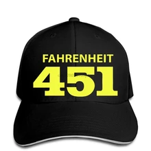 Бейсболка 451 по Фаренгейту. Бейсбольная кепка с козырьком от Ray bradberry classic book sci fi