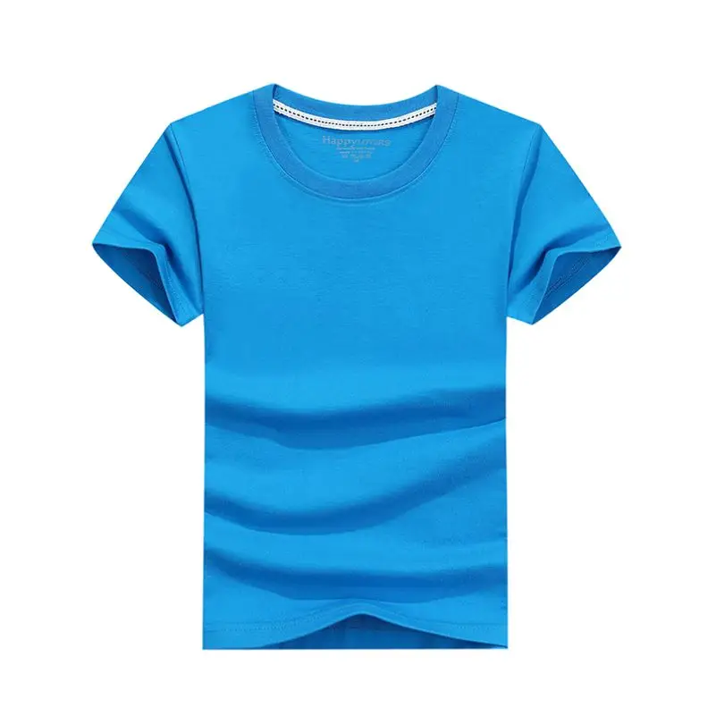 Детская Хлопковая футболка YOTEE2020 с коротким рукавом персональная школьная