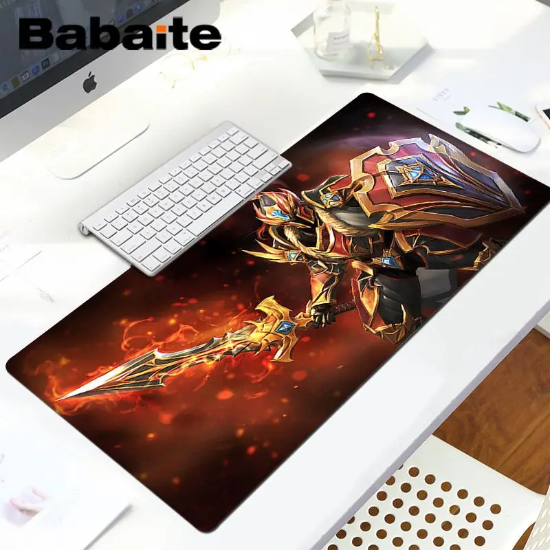 Babaite дизайн, драконий рыцарь Dota 2, дизайнерский игровой с узором коврик для мыши, большой коврик для мыши, компьютерный коврик для ПК, игровой коврик для мыши - Цвет: LockEdge 30X90cm
