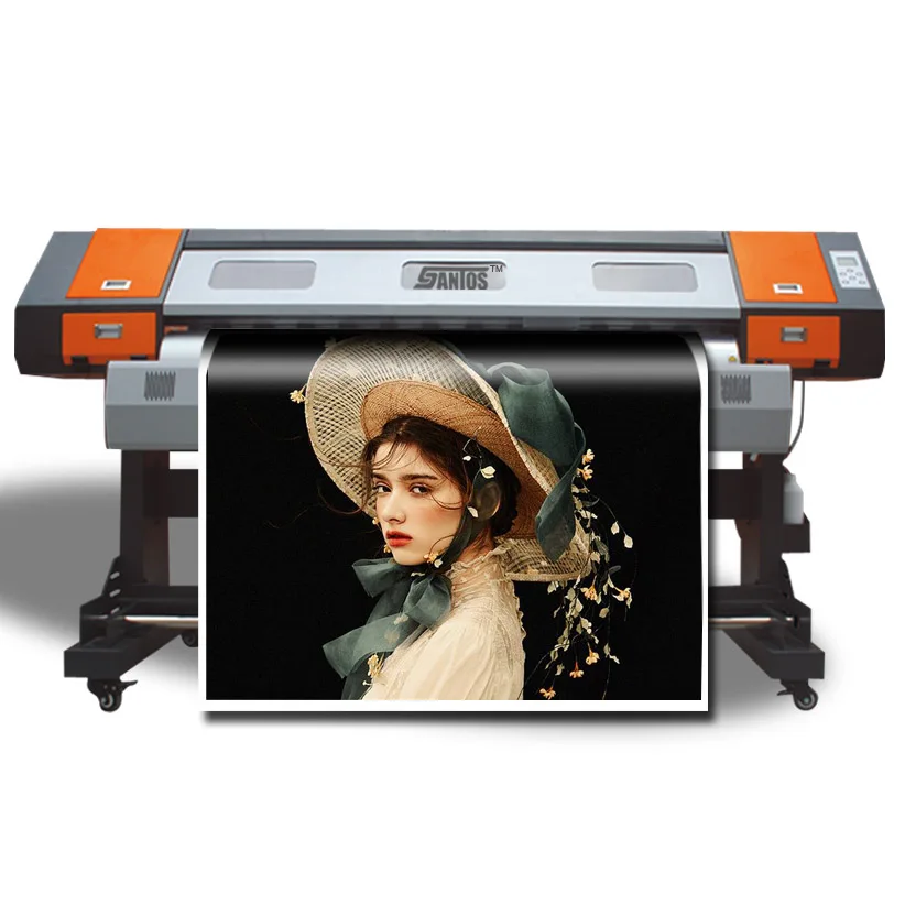 

6Ft 1.8M Eco Solvent Printer For Vinyl And Flex Banner Xp600 Eco Solvent Drucker