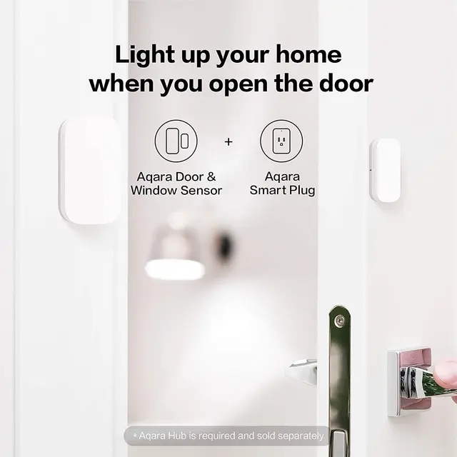 Aqara Door Sensor Smart Window Door Magnet  Intelligent Home Security Device ZigBee Wireless Control Mi Home APP Homekit 3