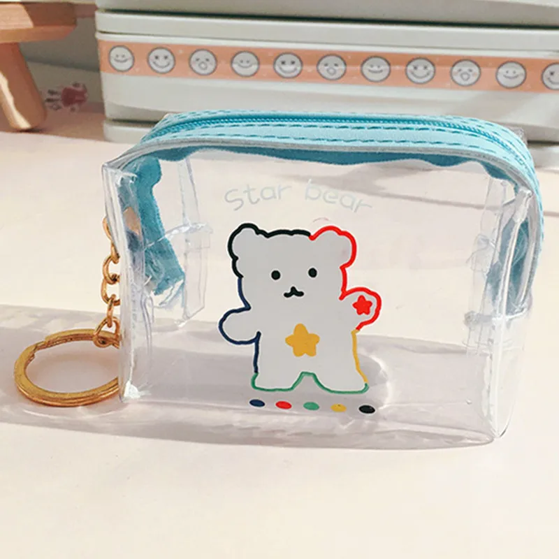 Trousse Transparente Double Couche – Grande Capacité Pour Stylos, Cosmétiques Voyage. Dimensions 22x6x9 Cm