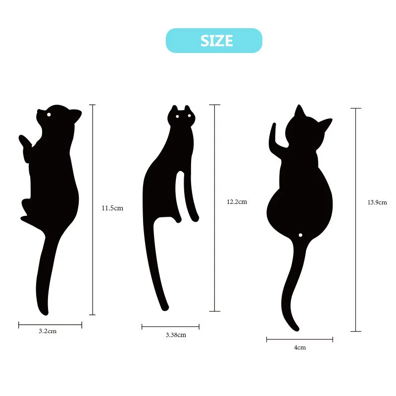 

3pcs/set cat hook Kitchen Wall Door Metal Hook Key Hanger Cat Tail bent Shaped Decorative Holder Clothes Storage Rack Tool