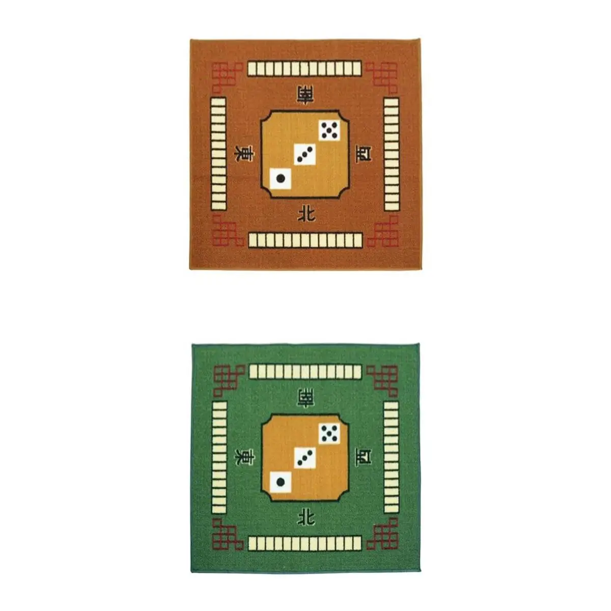 2 шт тишина Настольная Крышка маджонг анти-скользящий коврик 79 см для настольной карточной игры