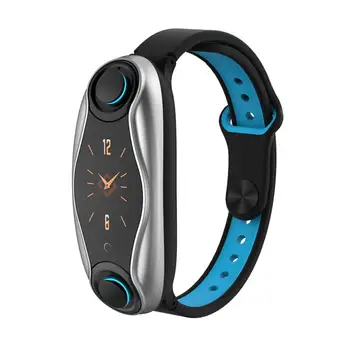 

T90 Newest AI Smart Watch With Bluetooth 5.0 Earphone Heart Rate Monitor Smart Bracelet Long Standby Sport Watch
