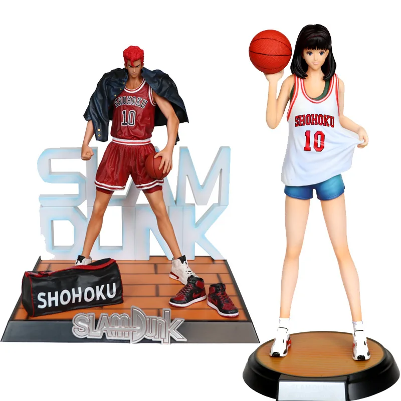 Экшн фигурка аниме Slam Dunk Haruko Akagi Sakuragi Hanamichi 25 см школьная Коллекционная модель Shohoku