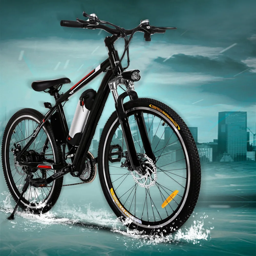 Excellent Powerful Electric Bike 26 Inch 250W EBike 21 Speed Electric Mountain Bicycle Electric Car City Road Bicicleta Folding Cycling 3