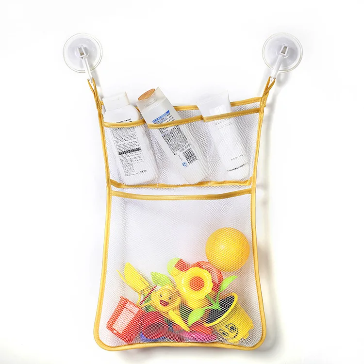 Baby Toy Mesh Bag Bath Bathtub Doll Organizer Suction Bathroom Bath Toy Stuff Net Baby Kids Bath Bathtub Toy Bath Game Bag Kids 17