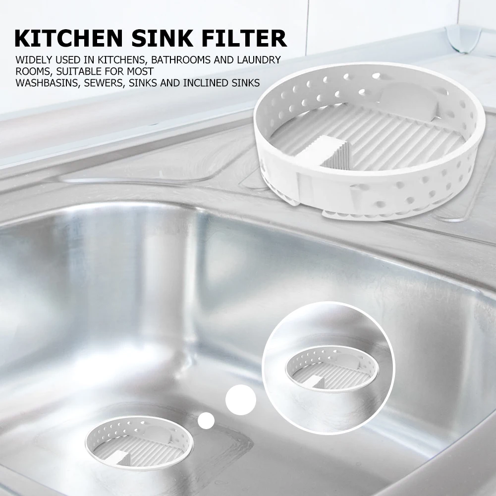 

Kitchen Sink Strainer Stopper Cover Bathroom Basin Hair Catcher Trap Floor Drain Waste Plug Sink Filter Tools