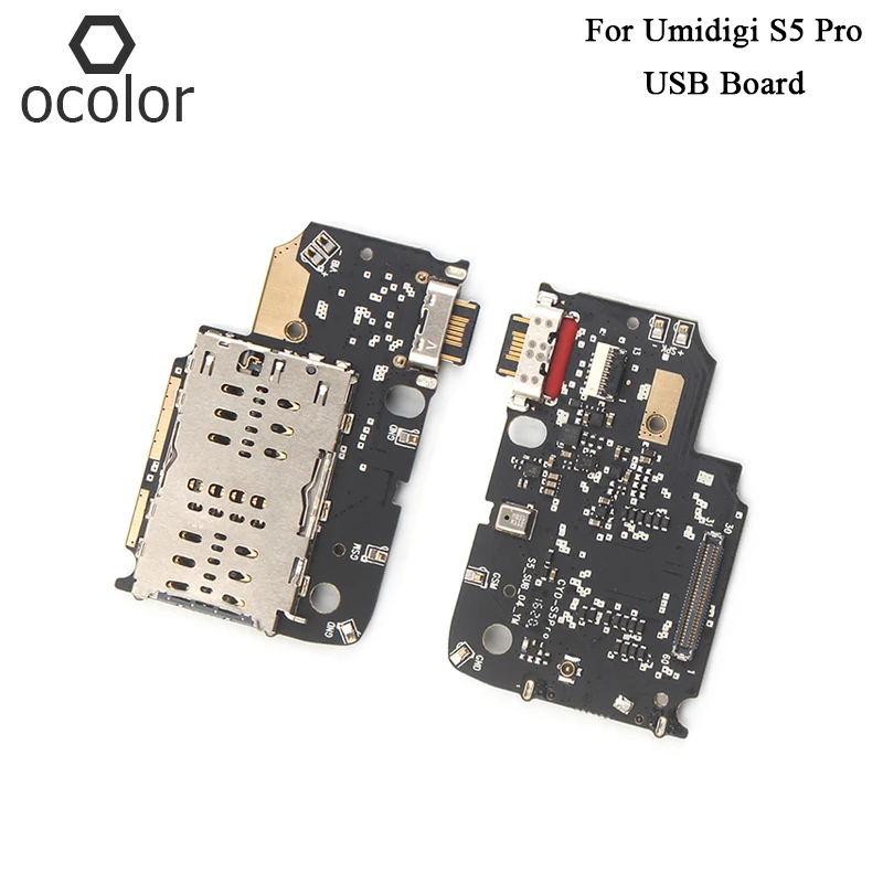 Сменная плата ocolor для Umidigi S5 Pro usb-разъем зарядки запасные части usb-плата мобильный