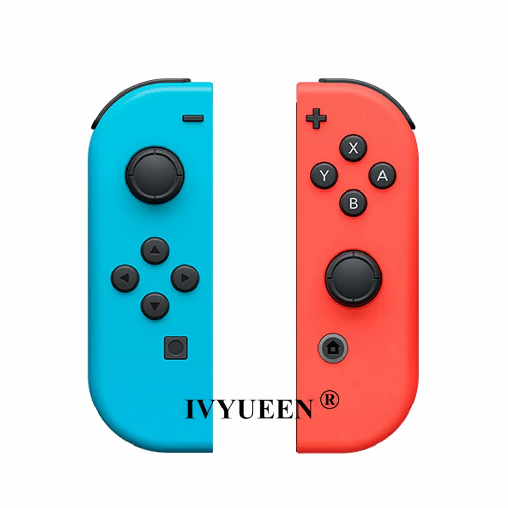 IVYUEEN высококачественный корпус для Nitendo switch NS Joy-Con чехол контроллера для nindos Switch JoyCon крышка аксессуары - Цвет: Neon Blue Red