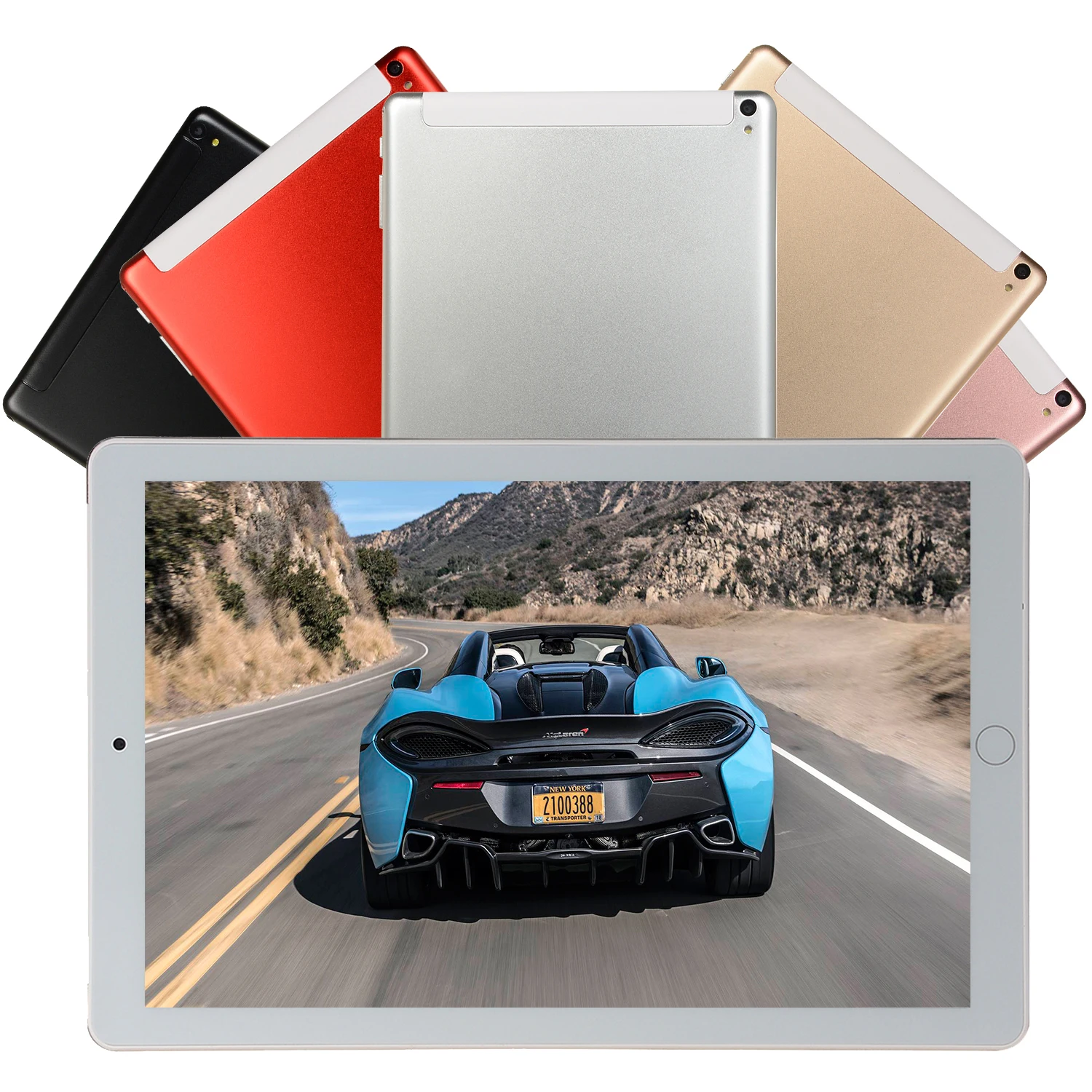 2021 NEW 10.1 inch Tablet Pc Quad Core Original Android 8.1 6GB RAM 128GB ROM IPS Dual SIM Phone Call Tab pc Tablets | Компьютеры и