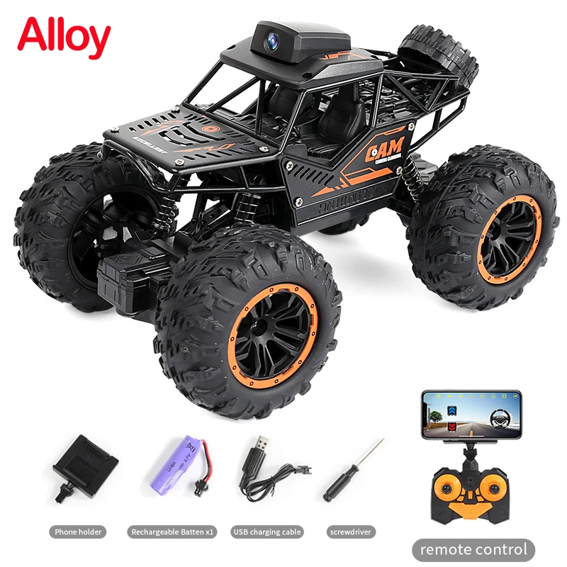 lightning mcqueen remote control car RC Car 2.4G WIFI FPV HD Camera Drift Climbing Car APP Remote Control High Speed Remote Video Off-road Trucks Toys For Kids gas powered rc cars RC Cars