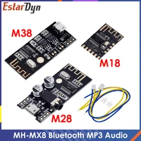 Placa de receptor de áudio mp3 sem fio embutida, bluetooth, m18/m28/m38, blt 4.2, decodificador sem perdas