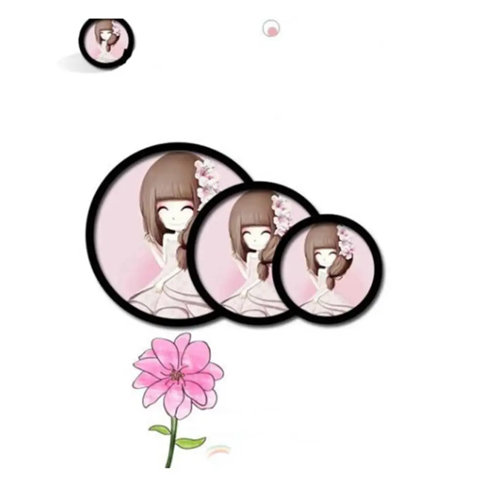 TPFOCUS Customized Modern Round Free Combination Frame Wall Hanging No-trace Photo Frame Home Art Decoration Crafts 6 Sizes