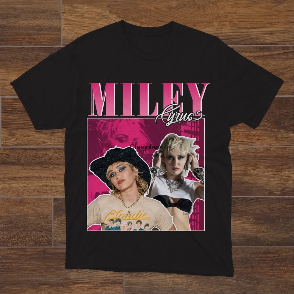 Miley Cyrus Vintage 90s Style Tee 
