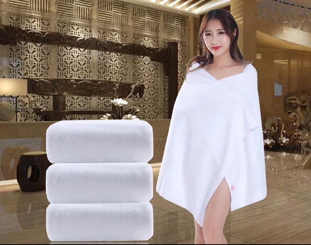 Toalla de baño grande para adultos, toalla de playa de 200x100cm, 100%  algodón, para SPA