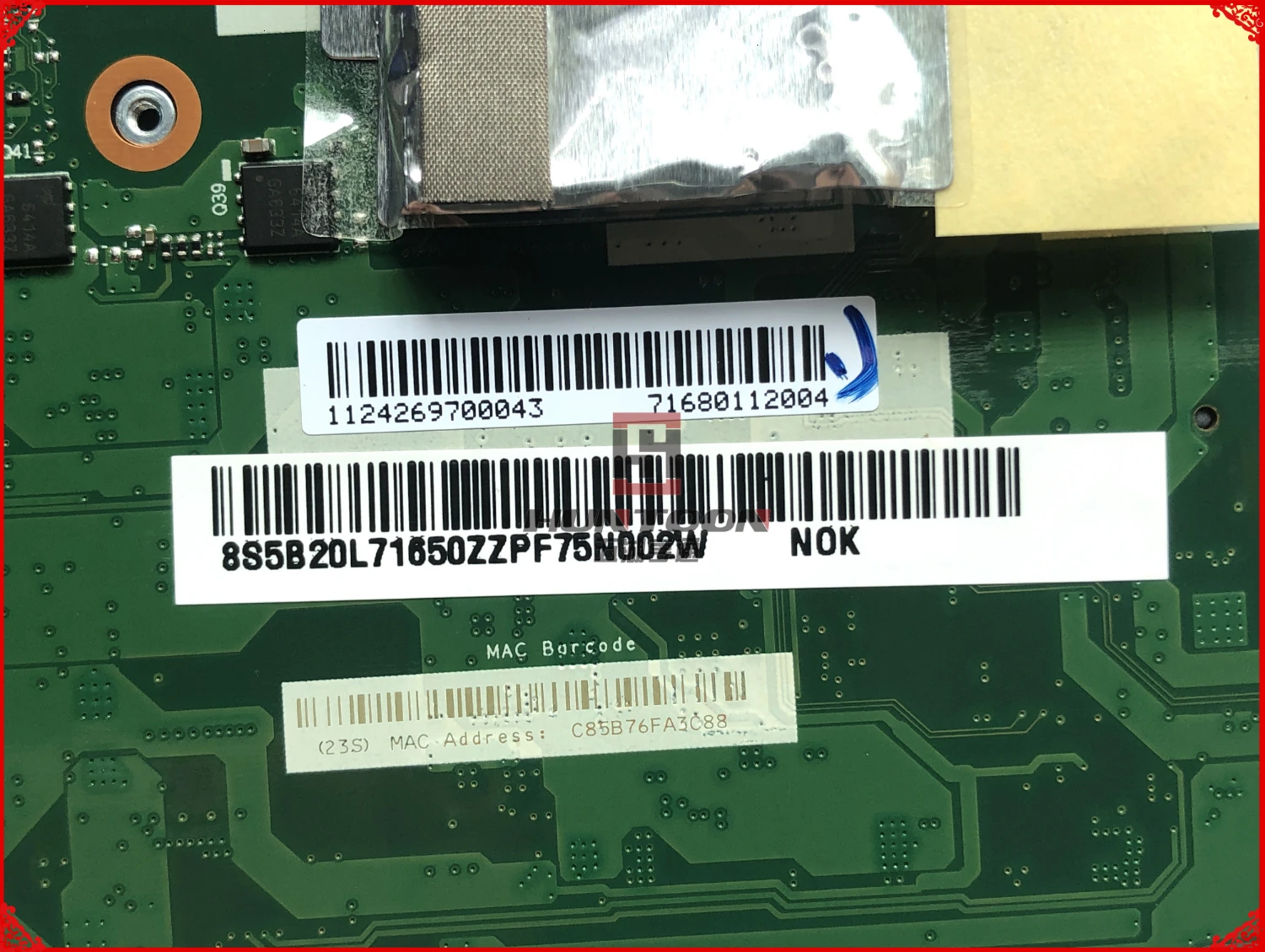 FRU 5B20L71650 For Lenovo Ideapad 310-15ABR mainboard motherboard CG516 NM-A741 A12-9700P 4GB R8 M435DX 2GB Tested