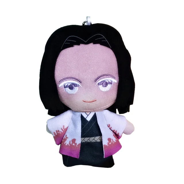 15cm Japan Anime Demon Slayer Tomioka Giyu Kamado Tanjirou Kamado Nezuko Agatsuma Zenitsu Plush Toys Doll Peluche Women Gift L