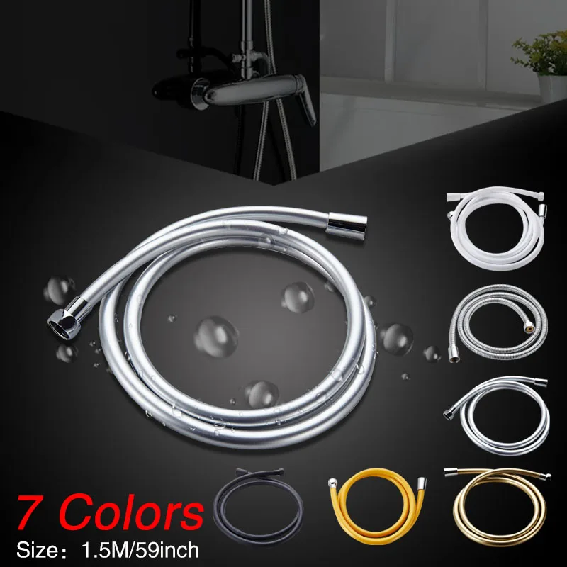 

008 PVC hose pipe Explosion-proof bidet Hoses faucet encryption Plumbing Hose Stainless Steel Tube Pull Tube Bathroom pipes