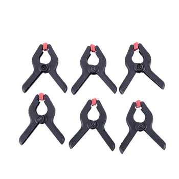

6x A Type Background Clips Stand Clamps For Photo Studio Light Backdrop Support
