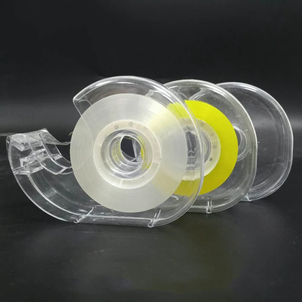 1 шт. Прозрачная Клейкая Лента Диспенсер резак держатель японские канцелярские