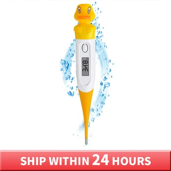 

Baby Fever Thermometer Children Digital Thermometer Cartoon Animal Body Thermometer Kids Adult Body Digital LCD Thermometer