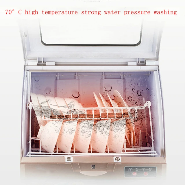 Dishwasher Installation-Free Household Small Single Automatic Desktop Mini  Glass Washer Washing Baby Bottle Disinfection Device - AliExpress