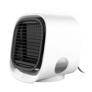 

Desktop Mini Air Conditioner USB Fan Air Humidifier Moisturizing Cooling Device Portable Fan for Home Office