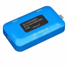 JC DFU BOX C2 восстановление перезагрузки IOS восстановление Перезагрузка мгновенно SN ECID Модель информация чтение USB Отображение напряжения тока