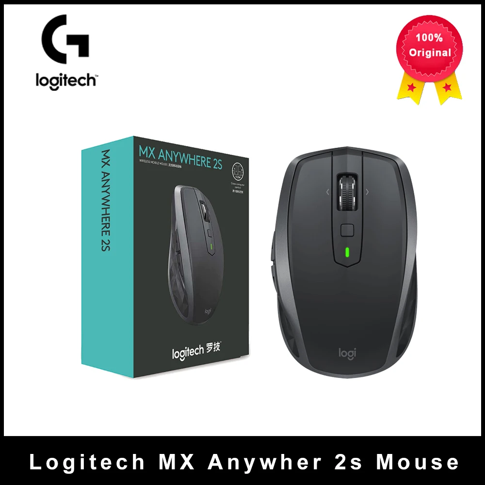Мышь Logitech MX Anywhere 2S Беспроводная игровая 2 4 ГГц 4000DPI | Компьютеры и офис
