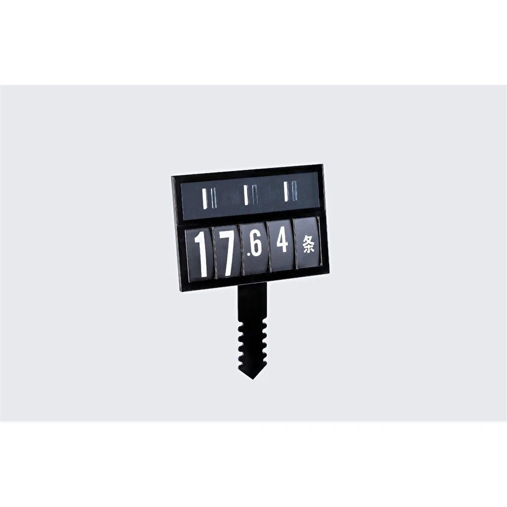 Price Sign Board Digital Numbers Price Display Cassette Plug in Sign Frame