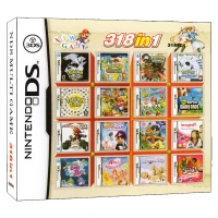 318 in 1 DS видеоигры картридж Консоли Карты Compilation все в 1 для nintendo DS 3DS 2DS - Цвет: 318 in 1