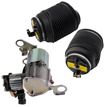 

2PCS Rear Left Right Air Spring Bag & Air Compressor Pump Kit For Toyota 4Runner 2003-2009 4808035011, 48090-35011, 4891060021