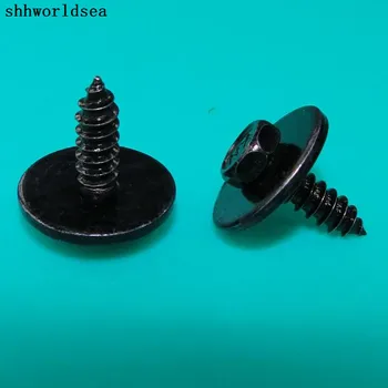 

Shhworldsea 100pcs Free Shipping Zinc Black Screw Fastener Retainer Clip