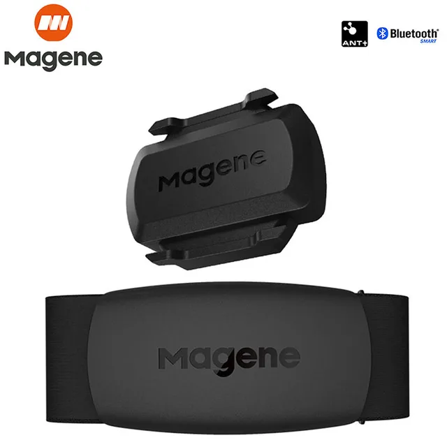 Magene Mover H64 Heart Rate Sensor Dual Mode ANT+ & Bluetooth With ...